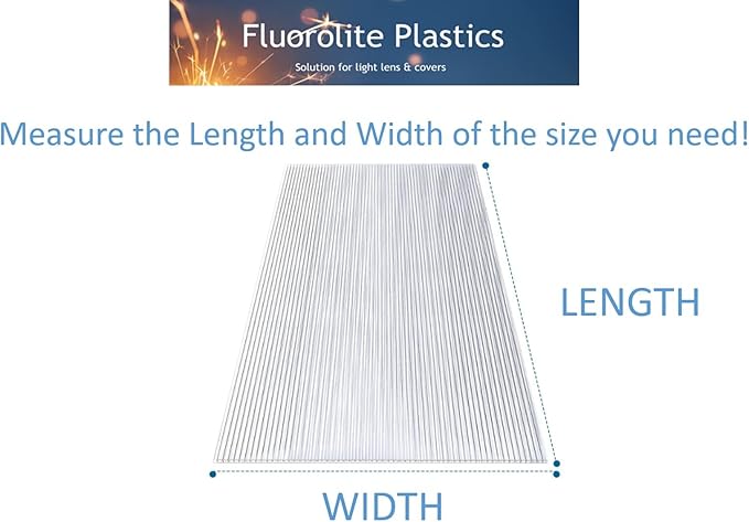 Multi-Wall or Twin Wall | Green House and Garden Panels | Thickness 6MM | 23.75" x 47.75" | Polycarbonate Panels Strong Impact and Shatterproof | Elevator Light Panels | Color: Clear