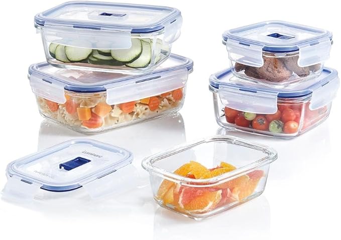 Luminarc, Pure Box Active square shape 1,22l, 1 Piece