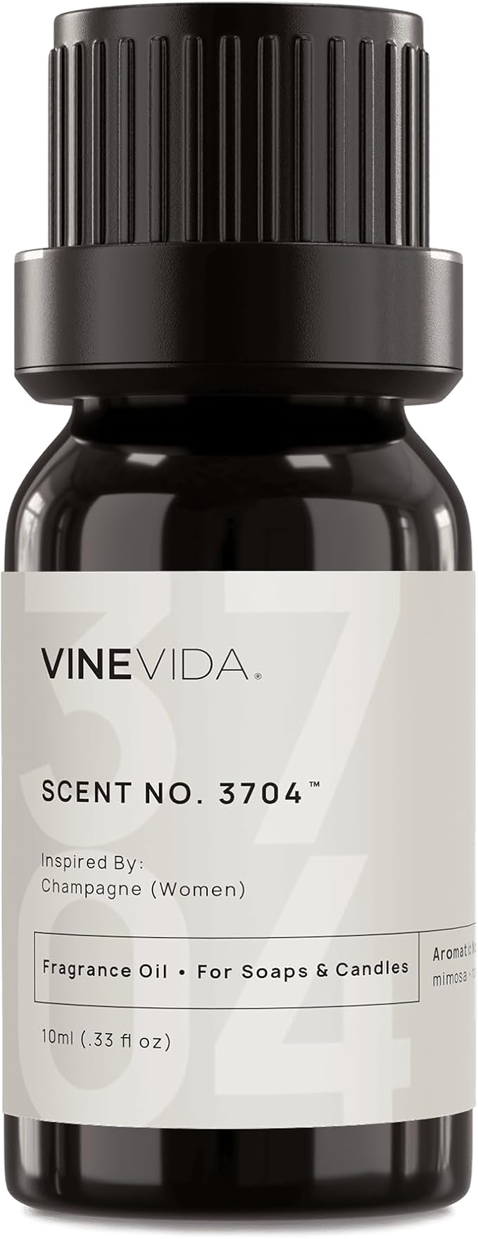 VINEVIDA [0.33 Oz] Inspired by: Champagne (Women); Fragrance Oil for Candle Making and Soap Making - Premium Candle Scents for Soy Candles