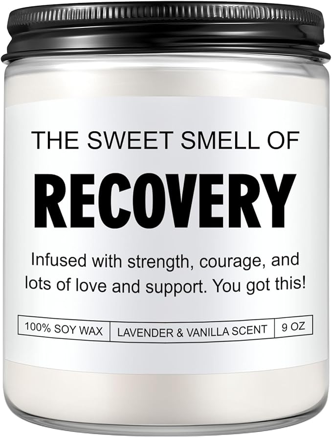 Candle, Get Well Gifts for Women After Surgery, Funny Get Well Soon, Feel Better, You Got This, Cancer Comfort, Hysterectomy Recovery, Back, Heart & Knee Surgery Recovery Gifts for Women, Men