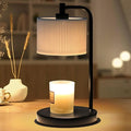 NITOWOLF Candle Warmer Lamp with Timer, Dimmable Candle Wax Warmer Electric Candle Lamp for Scented Candles with Bulbs, Christmas Gifts House Warming Gifts Home Decor (Black)