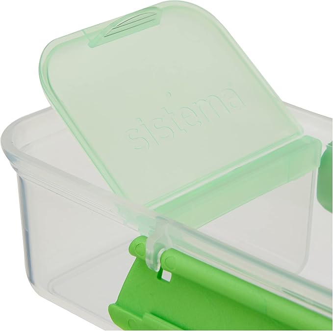 Sistema Snack Attack To Go Snack and Dip Container, 13.6 oz