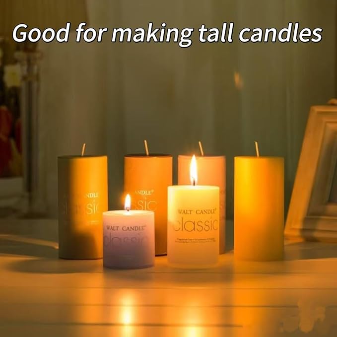 Candle Wicks 100 PCS 8 inch Hemp Candle Wicks 2.5mm Organic Beeswax Candle Wicks for Candle Making Candle Wick for Butter Candle Hemp Candle Wick