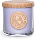 ECO CANDLE CO. Recycled Candle, Lavender Lemon, 6 oz. - Scents of Lavender & Lemons - 100% Soy Wax, No Lead, Kraft Paper Label & Lid, Hand Poured, Phthalate Free, Made from Midwest Grown Soybeans