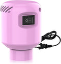 HOTBAG Electric Air Pump for Vacuum Storage Bags, Portable Travel Vacuum Pump Compressing Clothing Vacuum Seal Pump for Various Vacuum Seal Bags Pink(Storage Bag Not Included)