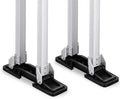 Yescom Drywall Stilt Soles Replacement Tool Kit 1 Pair of Rubber Floors Part Repairs Construction Painting Accessories YES0494