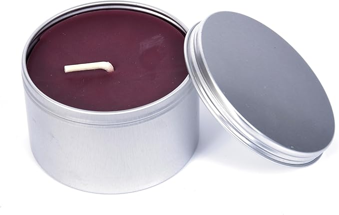 BeeTheLight Beeswax Jar Candle with Lid - Cinnamon Orange Clove Aromatherapy Candle - 25 Hours Burn Time - All Natural 100% Pure Beeswax Candle - Handmade Decorative Jar Candle