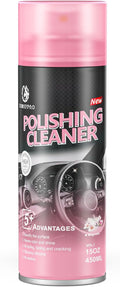 DONKEYPRO Car Interior Cleaner, Polishing Cleaner Detailer Spray for Vehicle Detailing, 450ml Aerosol 15 fl oz with Iron Can (1-Pack)