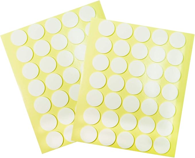 BEADNOVA 70pcs Double Sided Candle Wick Stickers for Candle Making DIY
