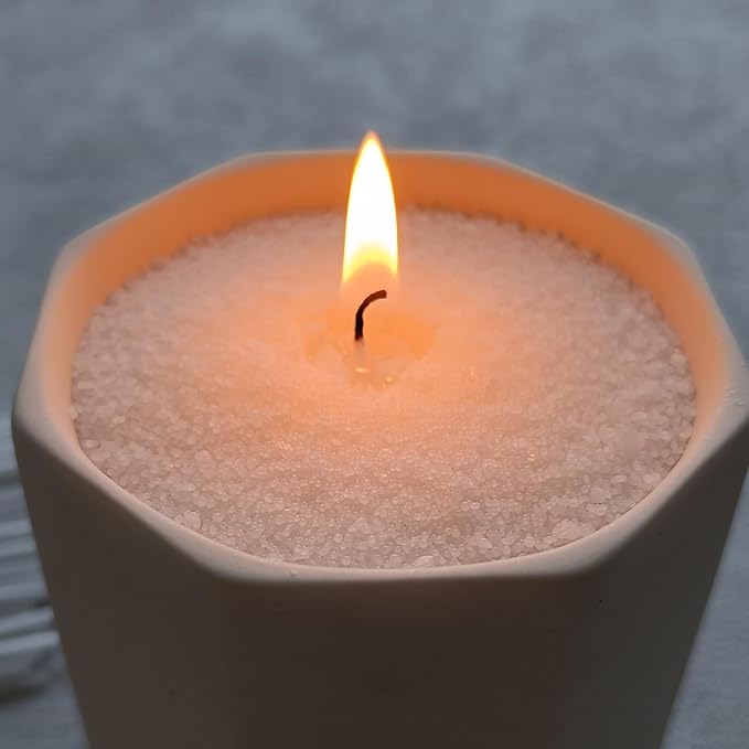 Pearled Candle Wick 2.2 Inch White Cotton Wicks 50-Pack - Premium Metal-Free & Lead-Free Candle Wicks for Candle Making