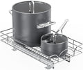 ROOMTEC Pull Out Cabinet Organizer 11"W x 18"D, for Cabinet Pull Out Shelves Cabinet Drawers Slide Out Kitchen Cabinet Organizer Storage Shelves, Fits 12.5" Opening Cabinet