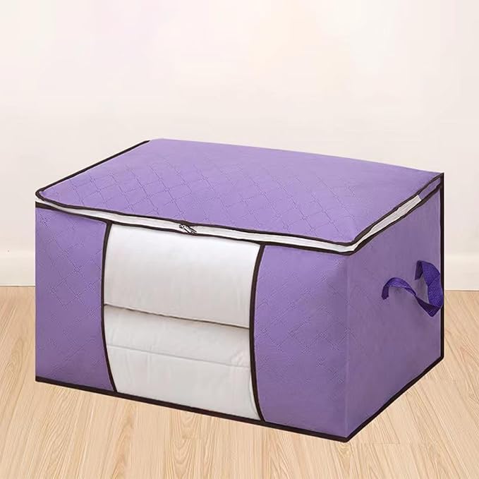 Heavy Duty Moving Bags, Moving Boxes with Reinforced Handles ＆ Premium Double Zippers, 2024 New Storage Tote for Space Saving, Packing ＆ Moving Storage
