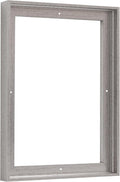 Pixy Canvas Floater Frame 10x20 for 3/4 (0.75) inch Deep Canvas Paintings/Canvas Prints/Wood Canvas Panels/Wall Art/Wall Decor/Home Decor/Artwork (Antique Silver, 10 x 20 inch, Portrait)