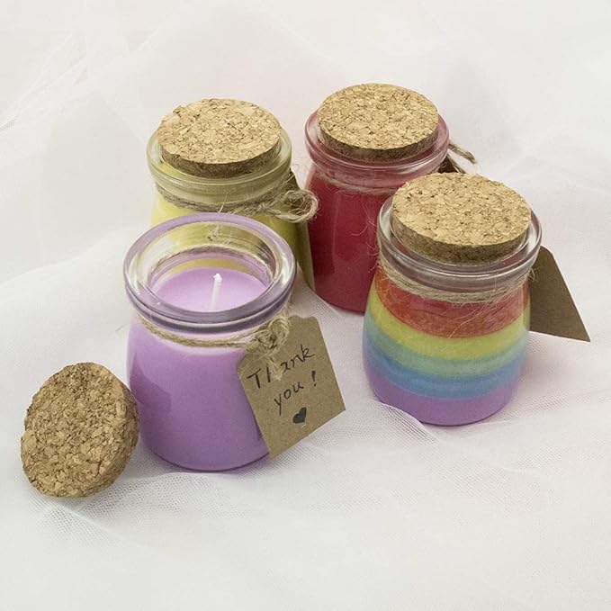 Complete Candle Making Kit Supplies - Full Beginners Soy Candle Making Kit Including Soybean Wax Dyes Wicks Pot TH0JY-1210