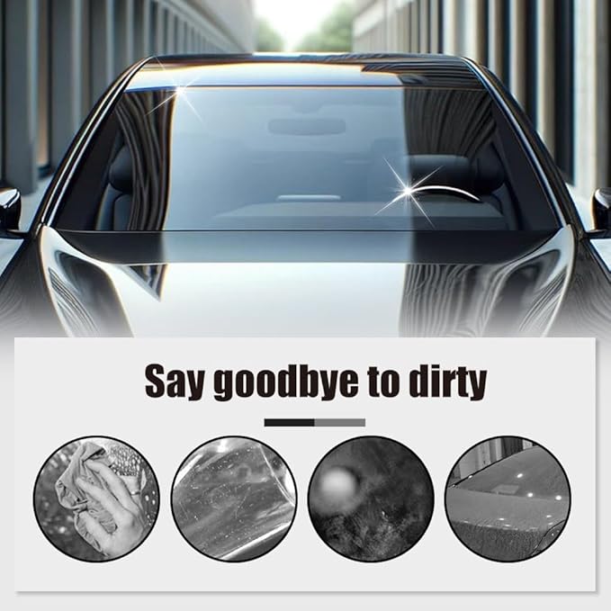 Fliwos Thickened Magic Cleaning Cloth, 2026 New Reusable Microfiber Cleaning Cloths, Streak Free Glass Wiping Cloths, Multipurpose Kitchen Rags Towels for Window, Mirror and Car Glass (15, 12×16 in)