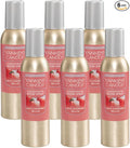Yankee Candle Concentrated Air Freshener Room Spray, Odor Eliminator for Home, Bathroom, White Strawberry Bellini, 1.5 Oz (Pack of 6)