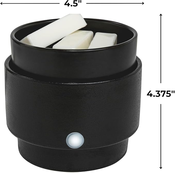 Manly Indulgence Wax Melt Warmer, 3-in-1 Electric Wax Melter for Scented Wax Melts, Cubes, and Tarts | Home, Office, Bedroom, Gift & Décor