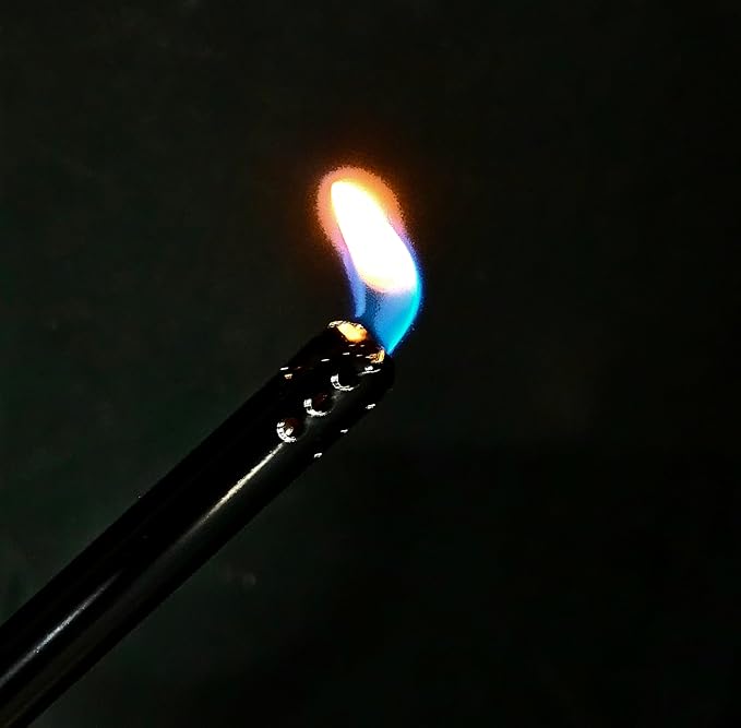 6 Pack BBQ Grill Lighter Casings Refillable Butane Gas Candle Fireplace Kitchen Stove Long