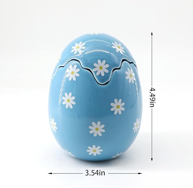 Easter Decor - Easter Eggs Scented Candle, Easter Gifts for Women, Lavender Candles(8.5oz)