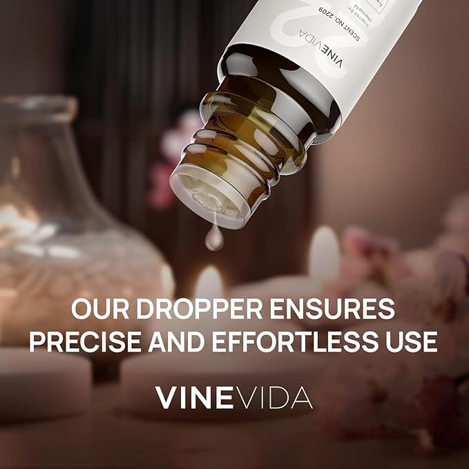 VINEVIDA [0.33oz] Scent No.62 Fragrance Oil for Candle & Soap Making - Natural Candle Scents Made in USA