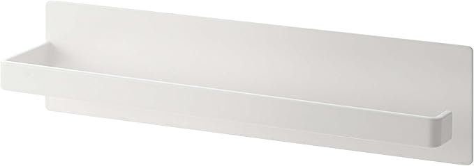 YAMAZAKI Home 2439 Plate Magnetic Paper Towel Holder, White