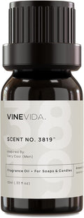 VINEVIDA [0.33 Oz] Scent No. 3819 Inspired by Very Cool (Men); Fragrance Oil for Candle Making and Soap Making - Premium Candle Scents for Soy Candles
