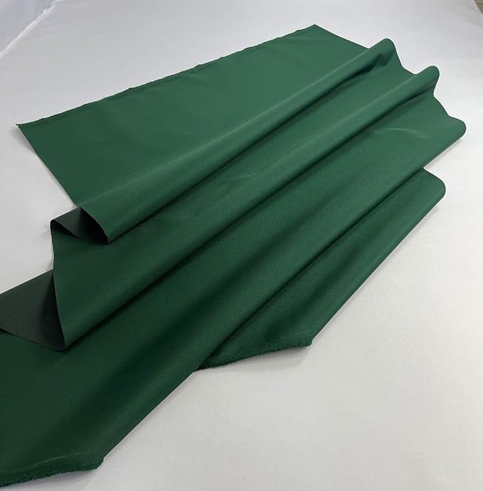 Mybecca Waterproof Canvas Marine Fabric 600 Denier Indoor/Outdoor PU Backing UV Protector Hunter Green 1 Yard