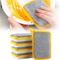 5PCS Multipurpose Dishwashing Rags, 2024 New Double Sided Sponge Kitchen Dishcloth, Multi-Purpose Absorbent Sponge Dishwashing Rags for Washing Dishes Cleaning Kitchen(3.94 * 5.91inch)