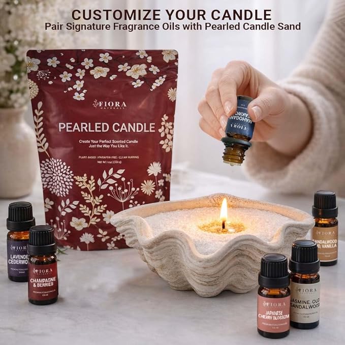 Premium Fragrance Oil Set – Highly Concentrated Scented Oils for Candle Making, Soap, Wax Melts & Home Fragrance, Long Lasting Aroma Oils Gift Set for Diffusers & DIY, Aromatherapy Mothers Day Gift