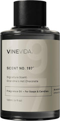 VINEVIDA [4 oz] Scent Grandma's Hot Chocolate; Fragrance Oil for Candle Making and Soap Making - Winter & Holiday Oils