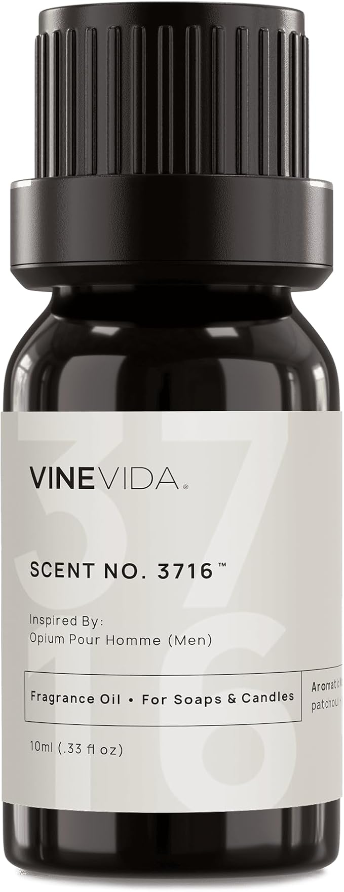VINEVIDA [0.33 Oz] Inspired by: Opium Pour Homme (Men); Fragrance Oil for Candle Making and Soap Making - Premium Candle Scents for Soy Candles