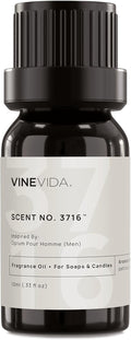 VINEVIDA [0.33 Oz] Inspired by: Opium Pour Homme (Men); Fragrance Oil for Candle Making and Soap Making - Premium Candle Scents for Soy Candles