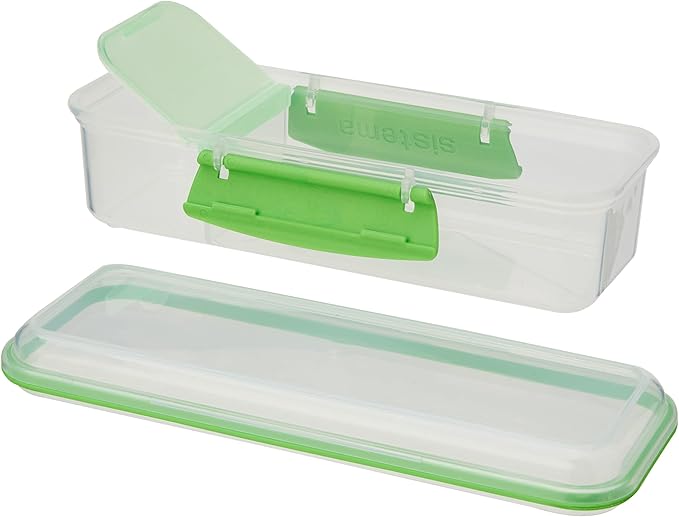 Sistema Snack Attack To Go Snack and Dip Container, 13.6 oz