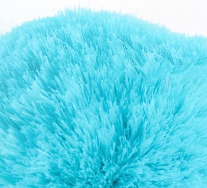 Toilet Brush Toilet Brushes for Bathroom with Holder Long Handle Toilet Brush Microfiber Brush Head for Bathroom Toilet Cleaning Toilet Tools (Blue 36 * 9.5cm)