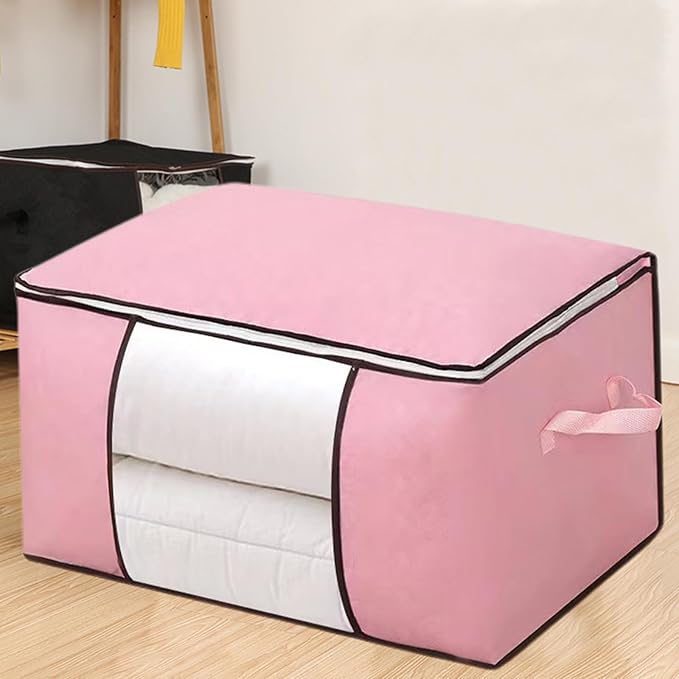 Heavy Duty Moving Bags, Moving Boxes with Reinforced Handles ＆ Premium Double Zippers, 2024 New Storage Tote for Space Saving, Packing ＆ Moving Storage