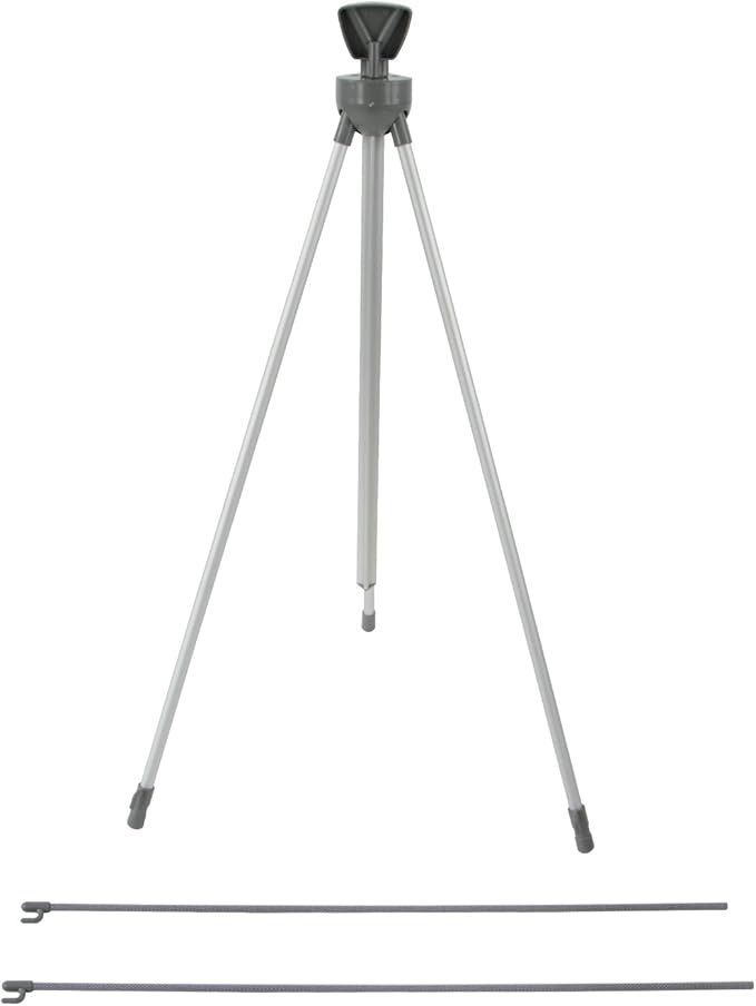 T-SIGN Reinforced Block Adjustable Tripod X Banner Stand, 23 x 63 to 32 x 78 Inch, Portable Travel Bag, Bigger, More Adaptable, Trade Show Exhibition - Silver (Pack of 1)