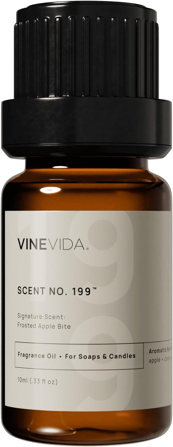 VINEVIDA [0.33 oz] Scent Frosted Apple Bite; Fragrance Oil for Candle Making and Soap Making - Winter & Holiday Oils