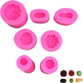 Soap Molds for Soap Making – Reusable Pumpkin, Winter Melon, Gourd Shaped Silicone Mold Kit for Chocolate,DIY Crafts, Candles,Easy Demolding(Set of 7)