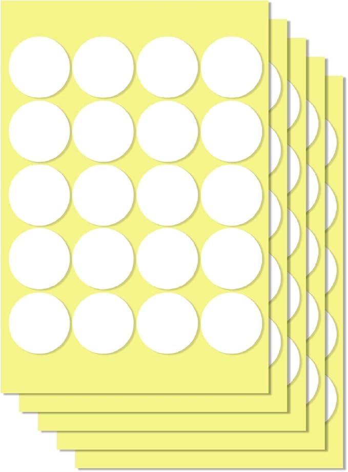 100Pcs Candle Wick Stickers, Candle Making Kit, Double-Sided Stickers for Candle Making (100)
