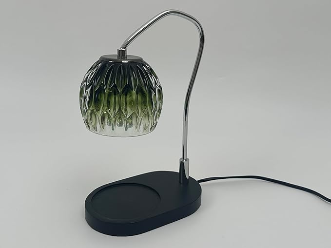 Candle Warmer Lamp with Timer & 4-Level Dimmer, Electric Wax Warmer for Jar Candles, Greener Home Decor with 2 Bulbs, Gift for Women, Men, Housewarming