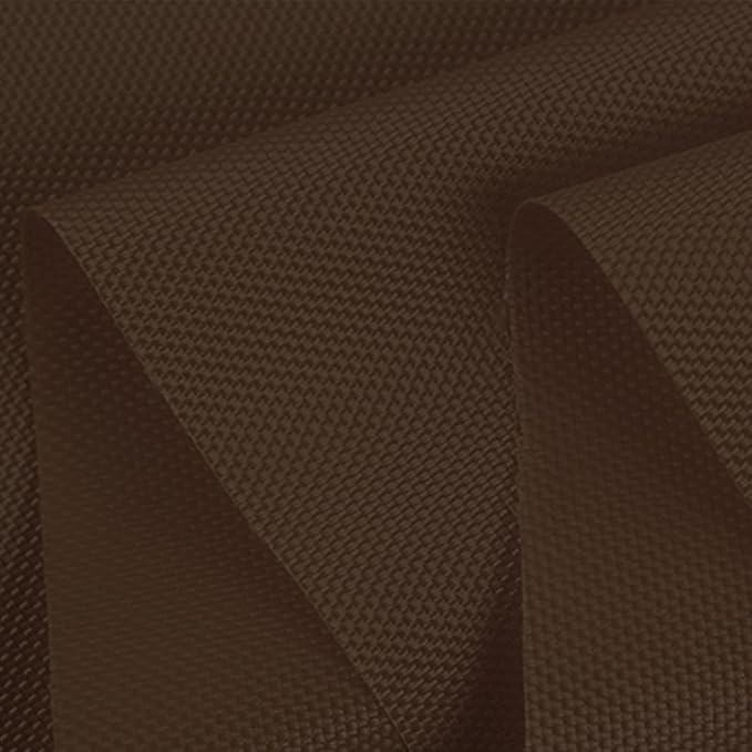Waterproof Canvas Fabric by The Yard 58inch 600D Upholstery Material Polyester Fabric Outdoor Water Resistant Fabric for Sewing Chair Patio Cushion Purse Bag Interior, Pre Cut 3 Yard Brown