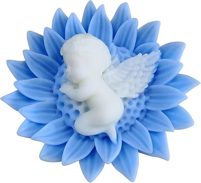 Flower Mold - Succulent Flower - Silicone Resin Casting Molds for Candle & Resin & Soap Craft Supplies