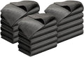 Fliwos Thickened Magic Cleaning Cloth, 2026 Upgrade Reusable Streak Free Cleaning Cloths, Microfiber Cleaning Rags, Multipurpose Lint Free Glass Wiping Towels for Kitchen, Window, Cars (15, 12×12 in)