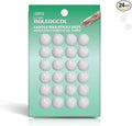 Candle Sticky Dots - White Wax Dots Taper Candles Adapter Soft Wax Candle Accessories for Secure Candle Placement - (1 Pack,24 Dots)