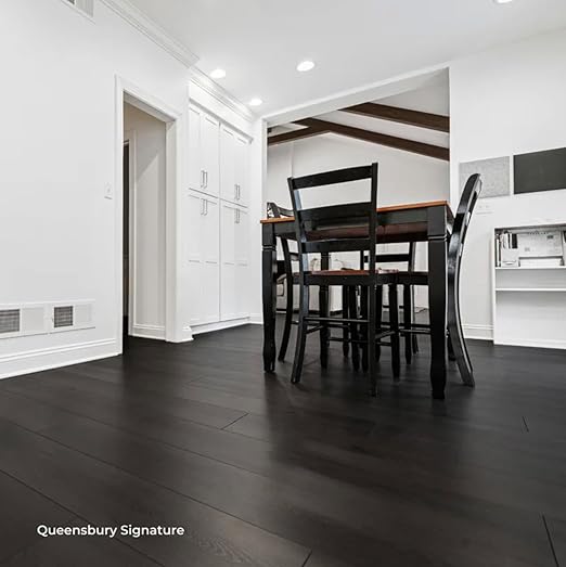 Flooret Luxury Vinyl Plank Flooring Dark Sample Kit | 6 Pieces of 12" Cut Samples from Real Planks | DIY Click Installation, 40 Mil Wear Layer, Waterproof and Scratch Resistant LVP