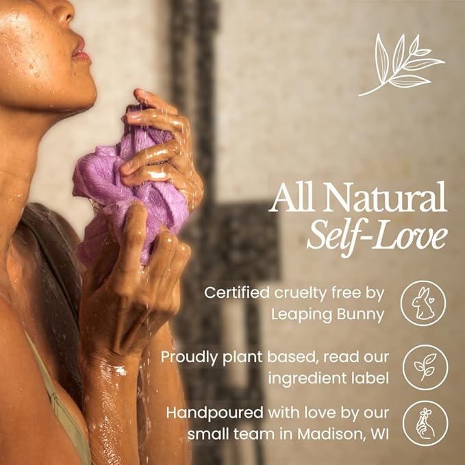 Bare Botanics Unscented 9oz Soy Candle - 100% Plant-Based Fragrance Oils - Premium, Non-Toxic Candle - Softly Scented Natural Soy Wax - Handpoured in WI - 40 Hrs Long Burning & Ready to Gift