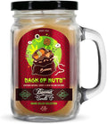 Sack of Nuts Candle – Odor Eliminating, Strong Scent – Roasted Mixed Nuts – Long Lasting 90 Hour Burn – Large 12oz Mason Jar – Made in USA – Beamer Candle Co.