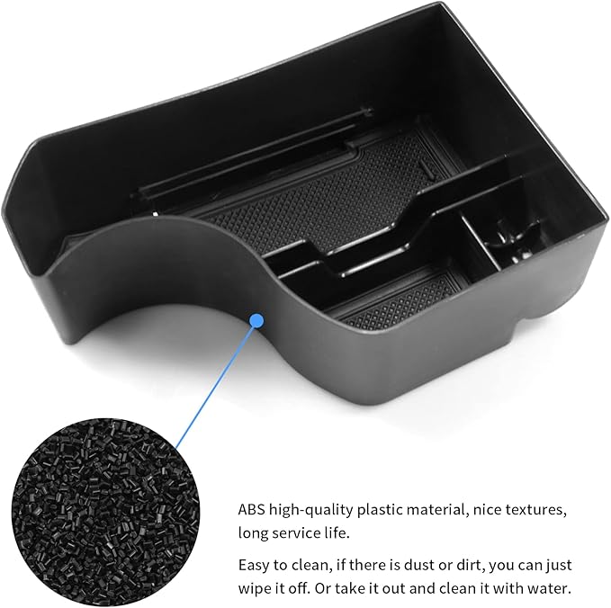 YEE PIN for 2023 NIRO SG2 Center Console Organizer Tray Compatible for EV PHEV 2023 Accessories 2022 2023 NIRO SG2 Console Insert Secondary Storage Box