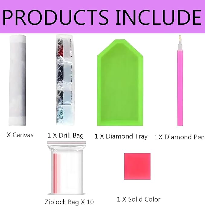 Bamboo Diamond Art Kits Adults, 5D Diamond Painting Candle, DIY Round Full Drill Crystal Art Kits for Adults, Rhinestone Embroidery Cross Stitch Gem Paintings for Room Decor, Gifts 24x48in 695N-AE