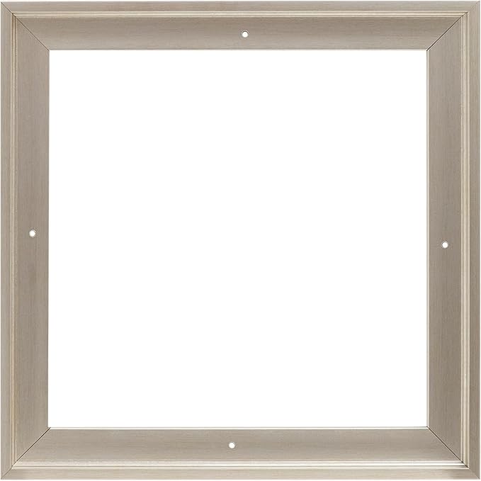 Pixy Canvas Floater Frame 6x6 for 3/4 (0.75) inch Deep Canvas Paintings/Canvas Prints/Wood Canvas Panels/Wall Art/Wall Decor/Home Decor/Artwork (Champagne, 6 x 6 inch, Square)